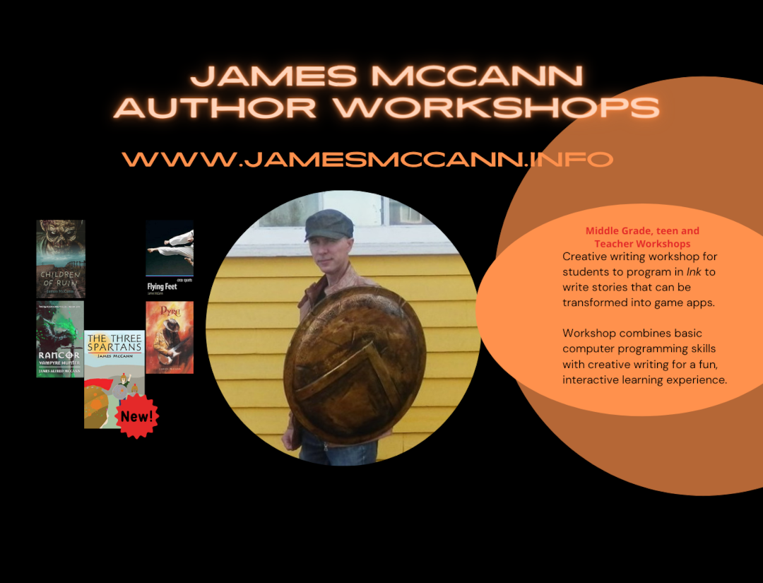 McCann Author workshops landscape